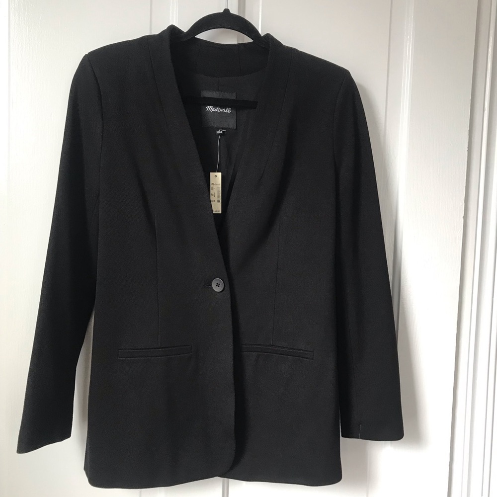 NWT Madewell twill blazer